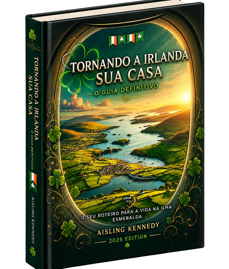 Capa do e-book Tornando a Irlanda Sua Casa, de Aisling Kennedy